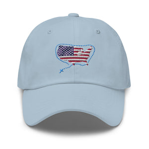 America Rosary baseball cap