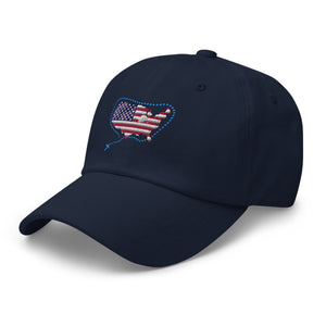 America Rosary baseball cap