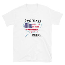 Load image into Gallery viewer, God Bless America Rosary t-shirt
